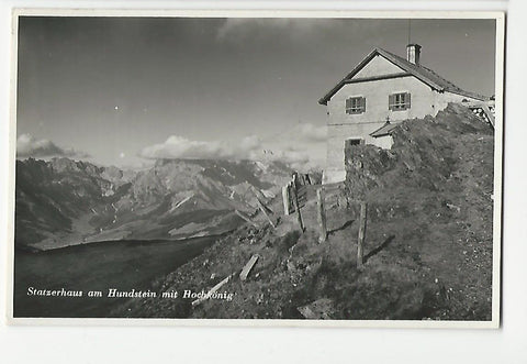 AK Statzerhaus am Hundstein mit Hochkönig.