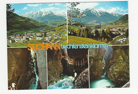 AK St. Johann im Pongau. Liechtensteinklamm.