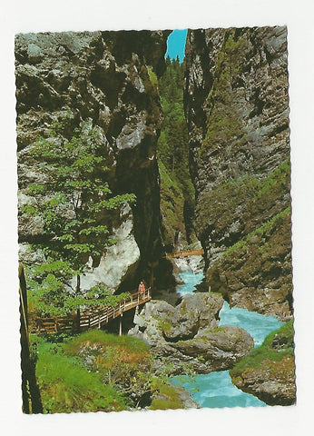 AK Liechtensteinklamm bei St. Johann im Pongau. Eingang.