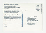 Werbe-AK St. Johann. Alpina Wellness & Sporthotel Familie Schwarz. Alpendorf.