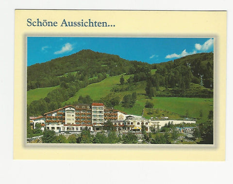 Werbe-AK St. Johann. Alpina Wellness & Sporthotel Familie Schwarz. Alpendorf 8.