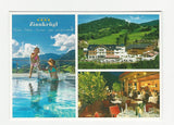 Werbe-AK St. Johann. Hotel Zinnkrügl Familie Mayr. Alpendorf 7.