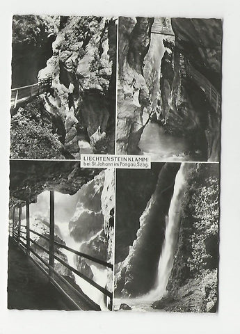 AK Liechtensteinklamm bei St. Johann im Pongau. (1964)