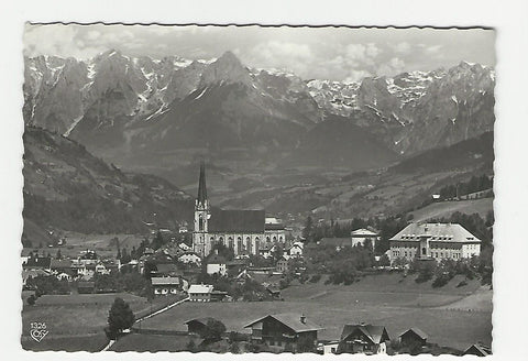 AK St. Johann im Pongau mit Tennengebirge.
