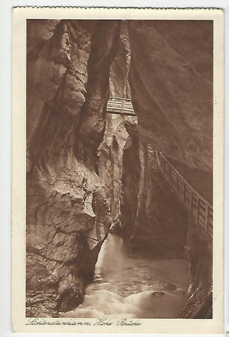 AK Liechtensteinklamm, Hohe Brücke.