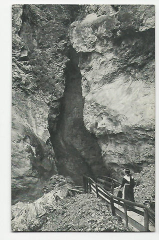 AK Liechtensteinklamm bei St. Johann im Pongau. (1911)
