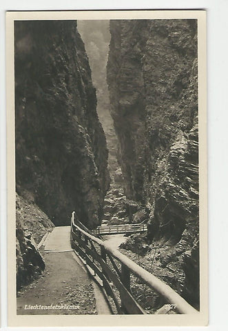AK Liechtensteinklamm. (1931)