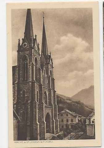 AK Kirche in St. Johann im Pongau.