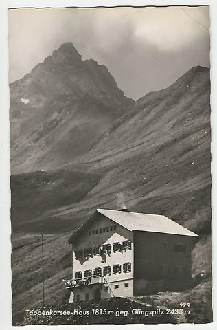AK Tappenkarsee-Haus geg. Glingspitz.