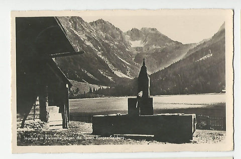 AK Jägersee im Kleinarltal gegen die Tauern.