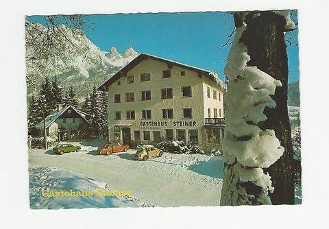 AK Werfen. Gästehaus Steiner. Hirschhöhstraße 12.