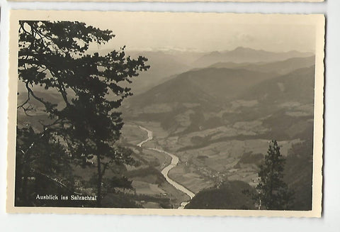 AK Ausblick ins Salzachtal.