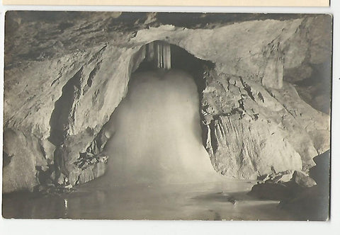 AK Eisriesen-Unterwelt im Tennengebirge. No. 240. Odinsaal Glocke.