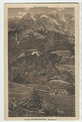 AK Veste Hohenwerfen. (1912)