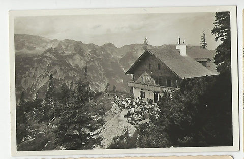 AK Eisriesenwelt bei Salzburg. Dr. Friedrich Oedl-Haus. (1931)