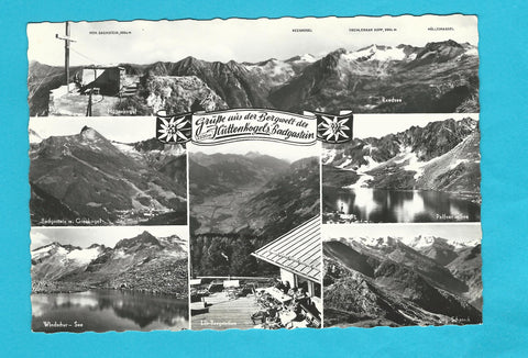 AK Badgastein. Grüße aus der Bergwelt des Hüttenkogels.