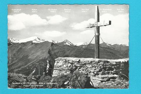 AK Badgastein. Fernblick vom Hüttenkogel gegen Glocknergruppe.