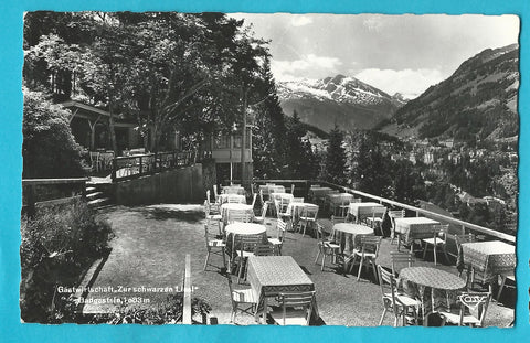 AK Badgastein. Gastwirtschaft Zur schwarzen Liesl.