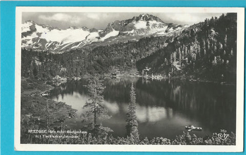 AK Reedsee mit Tischlerkargletscher bei Badgastein.