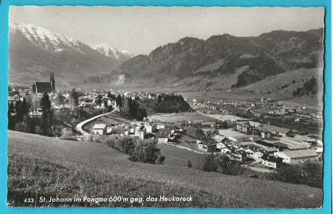 AK St. Johann im Pongau gegen das Heukareck.