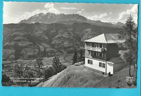 AK St. Johann im Pongau. Berg- u. Sporthotel Hahnbaum.
