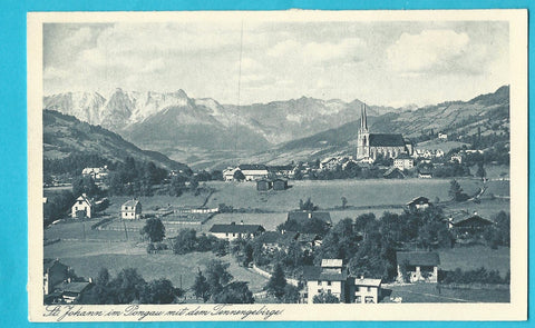 AK St. Johann im Pongau. Musterkarte ?