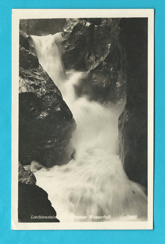 AK Liechtensteinklamm, Grosser Wasserfall. (1929)