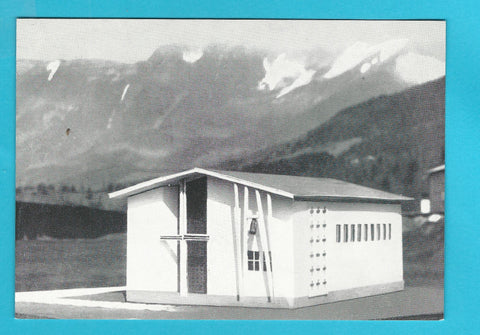AK Bischofshofen. Ökumenische Kirche. Pfarrgemeinde Hallein. Einweihung 13. Oktober 1963.