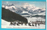 AK Bischofshofen. Wintersportplatz mit Tennengebirge und Missionshaus St. Rupert.