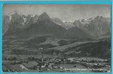 AK Bischofshofen gegen das Tennengebirge. (1927)
