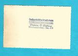 Foto Bischofshofen. Großgaststätte Arbeiterheim. Pächterin O. Leidlmayr.