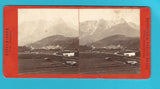Stereo-Foto auf Hartkarton Bischofshofen.