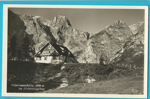 AK Ostpreussenhütte im Hochköniggebiet.