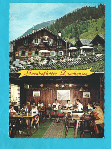 AK Zauchensee. Alpengasthof Garnhofhütte. Bes. K. Kirchner. Pächter Franz Stöger.