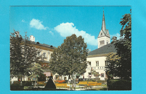 AK Radstadt. Vogelbrunnen.