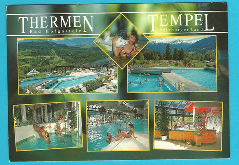 AK Bad Hofgastein. Thermen-Saunatempel.