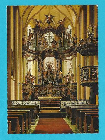AK Bad Hofgastein. Inneres der Pfarrkirche.