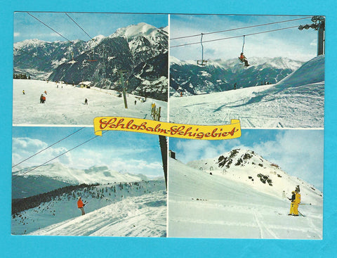 AK Bad Hofgastein. Schloßalm-Schigebiet.