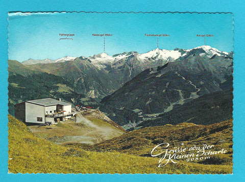 AK Bad Hofgastein. Grüsse von der Kleinen Scharte.