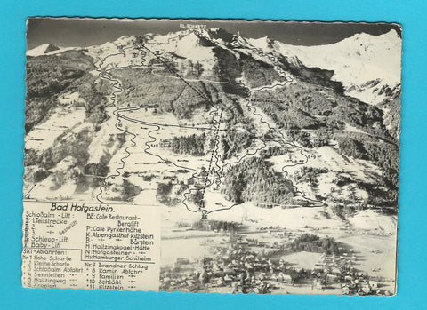 AK Bad Hofgastein. Schloßalmlift.