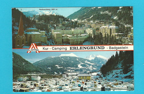 AK Badgastein. Kur-Camping Erlengrund.