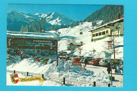 AK Badgastein. Talstation der Stubnerkogel-Gondelbahn.
