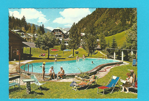 AK Badgastein. Kötschachtal mit Hoteldorf Grüner Baum.