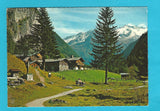 AK Badgastein. Hoteldorf Grüner Baum im Kötschachtal. Luis-Trenker-Kreuz gegen Malerwinkel.
