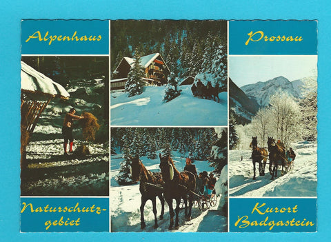 AK Badgastein. Alpenhaus Prossau. Naturschutzgebiet.