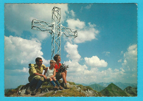 AK Gipfelkreuz am Gamsspitzl.