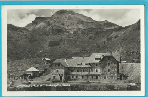 AK Seekarhaus mit Seekarspitze.