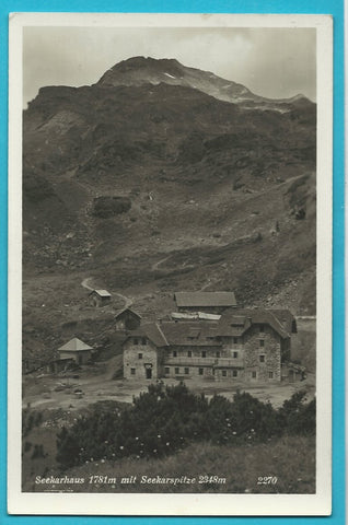 AK Seekarhaus mit Seekarspitze. (1933)