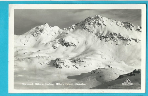 AK Wurmwand und Faulkogel - Skigebiet Seekarhaus.