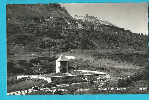 AK Radstädter Tauern. Tauernpaß. Freithof. (1955)